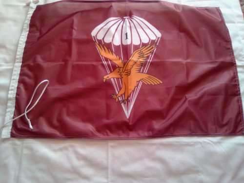 SADF 1 PARACHUTE BATTALION COMMEMORATIVE (STORM) FLAG - RARE