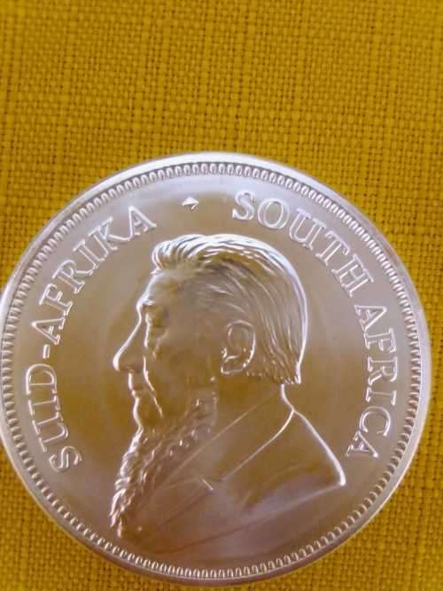 2022 SILVER 1OZ KRUGERRAND (BULLION) COIN