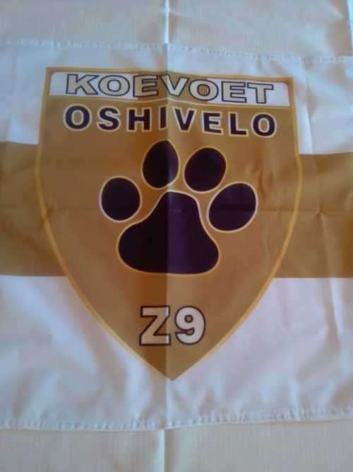 SADF KOEVOET OSHIVELO  COMMERATIVE FLAG - A GREAT FIND