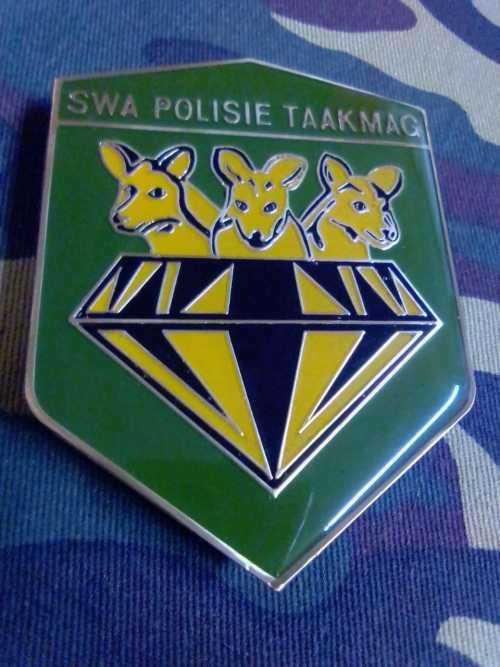 SADF - SWA POLICE TASKFORCE/ TAAKMAG SHOULDER FLASH