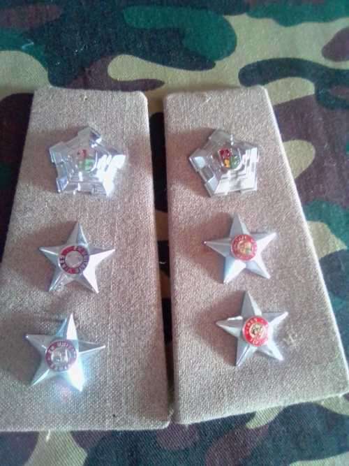 SADF COLONEL RANK EPAULETTES (SET)
