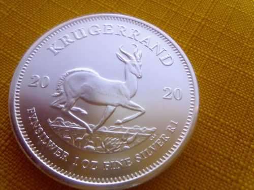 2020 SILVER 1OZ KRUGERRAND (BU)
