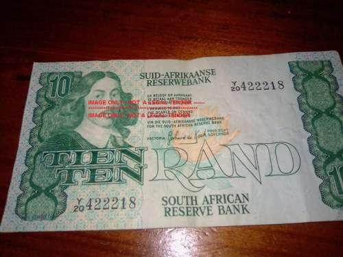 TEN RAND GPC DE KOCK - REPLACEMENT NOTE  (Y20)