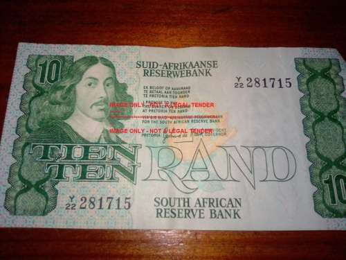 TEN RAND GPC DE KOCK - REPLACEMENT NOTE  (Y22)