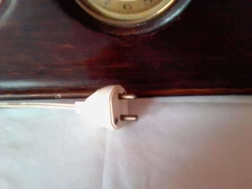 MANTEL CLOCKS (X2 WORKING) HAMMOND MANTEL SYNCHRONOUS ELECTRIC & PINK VINTAGE CLOCK