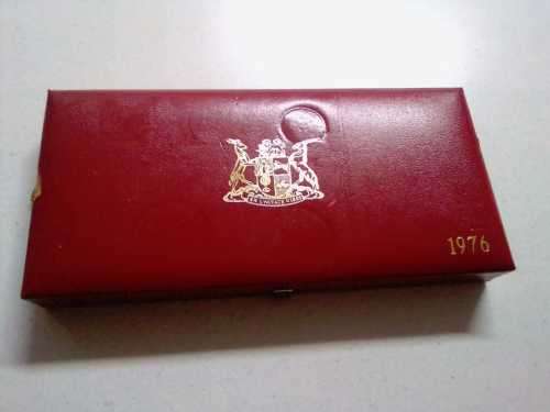1976 RSA PROOF SET WITH SILVER R1 IN SA MINT BOX