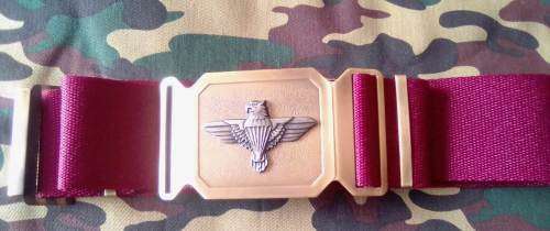 SADF 44 PARACHUTE BRIGADE STABLE BELT (2ND TYPE)