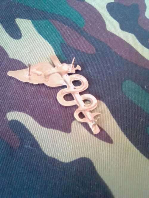 SADF SAMS OPS MEDIC PROFIENCY  BREAST BADGE
