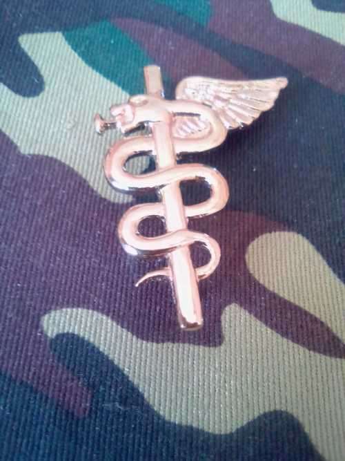 SADF SAMS OPS MEDIC PROFIENCY  BREAST BADGE