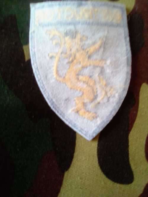 SADF/ SAP INSTRUCTOR CLOTH BADGE