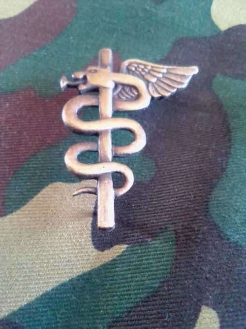SADF SAMS OPS MEDIC PROFICENCY  BREAST BADGE