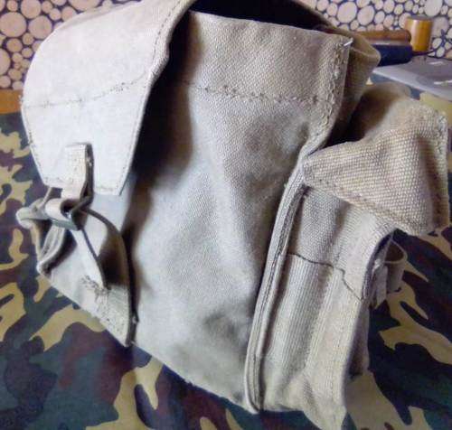 SADF RUCKSACK / SIDEPACK WITH AMMO POUCHES