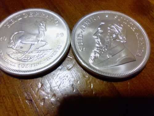 2019 SILVER 1OZ KRUGERRAND (BU) - only 2 left