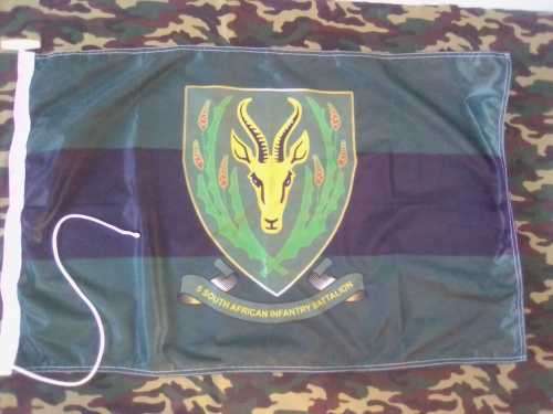 SADF 5 SA INFANTRY COMMEMORATIVE(STORM)  FLAG