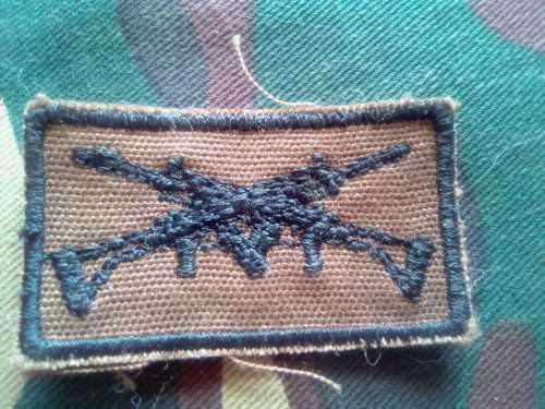 SADF - S.W.A.T. F. FIRST CLASS SHOTIST CLOTH BREAST BADGE