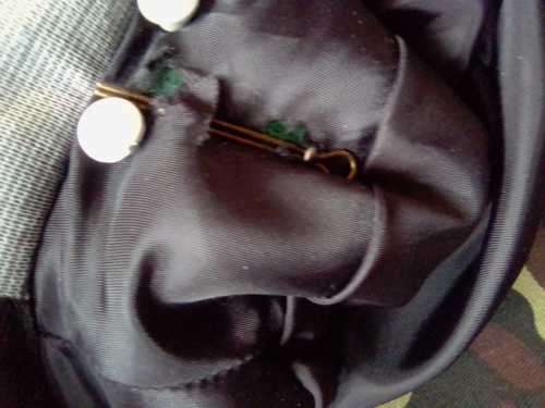 SADF INFANTRY BERET FULL  ##PLUS SET OF INFANTRY COLLAR BADGES