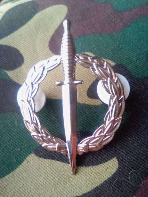 SADF RECCE OPERATORS BADGE - chromed