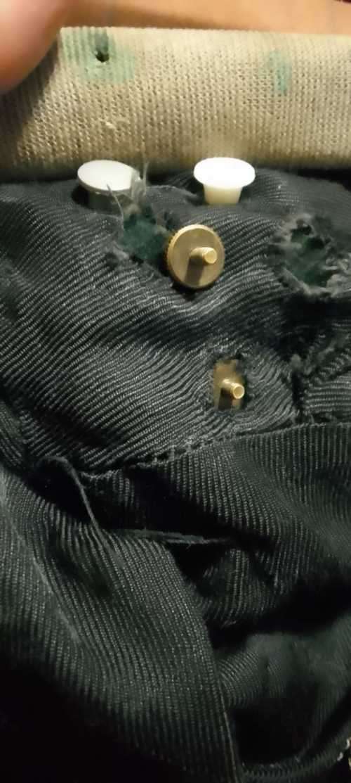 SADF INFANTRY BERET (BRASS CAP BADGE + BALKIE)