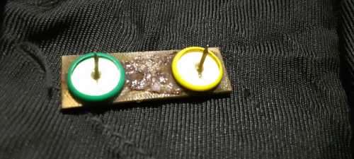 SADF INFANTRY BERET (BRASS CAP BADGE + BALKIE)