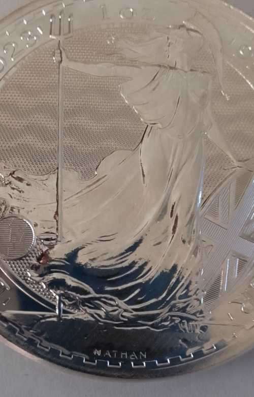 2023 KING CHARLES iii SILVER 1 oz BRITANNIA (BU) COIN****super LOW START!! (your BID PER COIN)