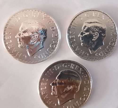 2023 KING CHARLES iii SILVER 1 oz BRITANNIA (BU) COIN****super LOW START!! (your BID PER COIN)