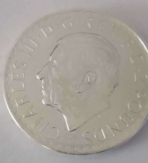 2023 KING CHARLES iii SILVER 1 oz BRITANNIA (BU) COIN****super LOW START!! (your BID PER COIN)