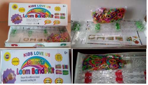 BRACELET MAKING KIT (LOOM BAND KIT ) AGES 6+ - ENCOURAGE CREATIVITY IN CHILDREN##low start- bid /set