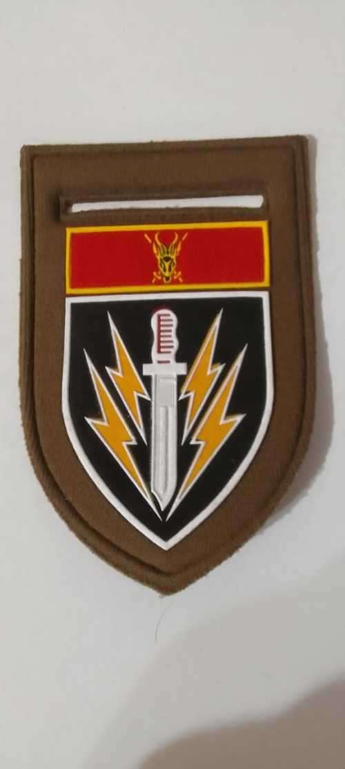 SADF/SA ARMY  61 MECH  WITH CHIEF OF ARMY COMMAND TUPPER FLASH --- with pin