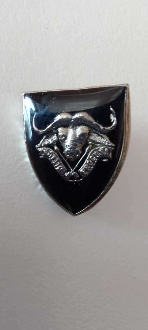 SADF 32 BATTALION CRAVAT  FLASH  --- with pin ****VERY RARE***