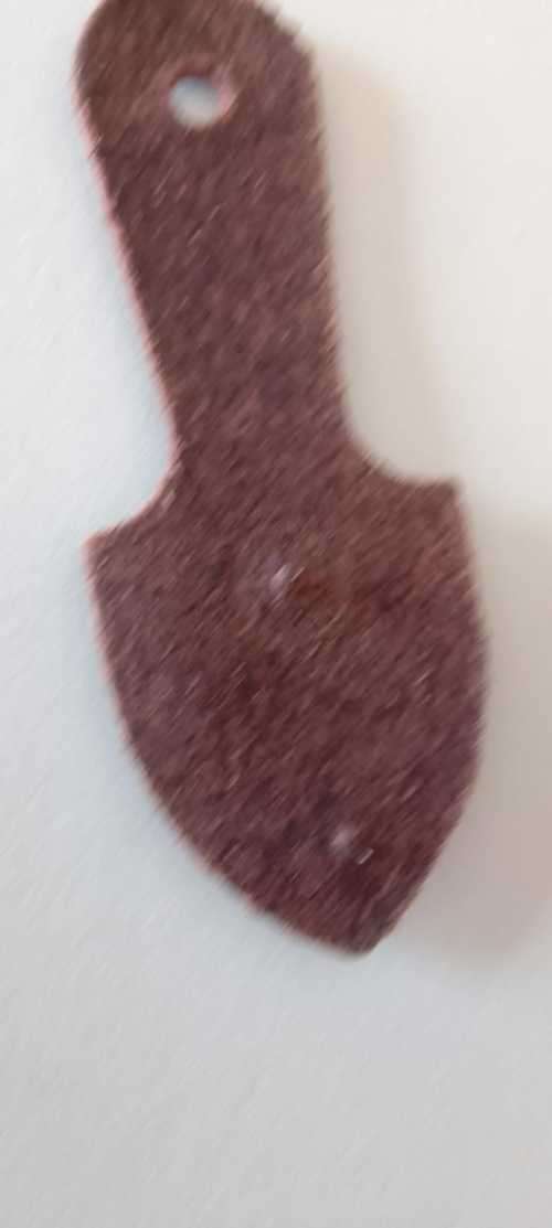 SADF/ SA ARMY 32 BATTALION POCKET FOB ON LEATHER FOB    --- with pins **