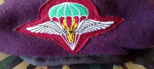 SADF/SA ARMY  1 PARACHUTE BATTALION BERET (sold to EriLis1576)