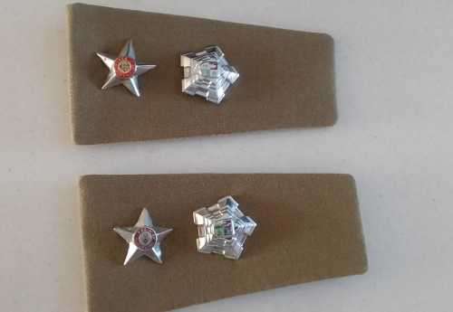 SADF / SA ARMY COMMANDANT EPAULETTE SET -  ALL PINS  ---RARE