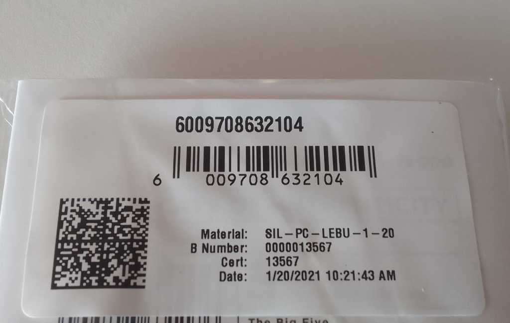 2020 BIG 5 LEOPARD 1OZ SILVER PROOF COIN - WITH CERT 13567 -  SERIES 1-  SEALED -