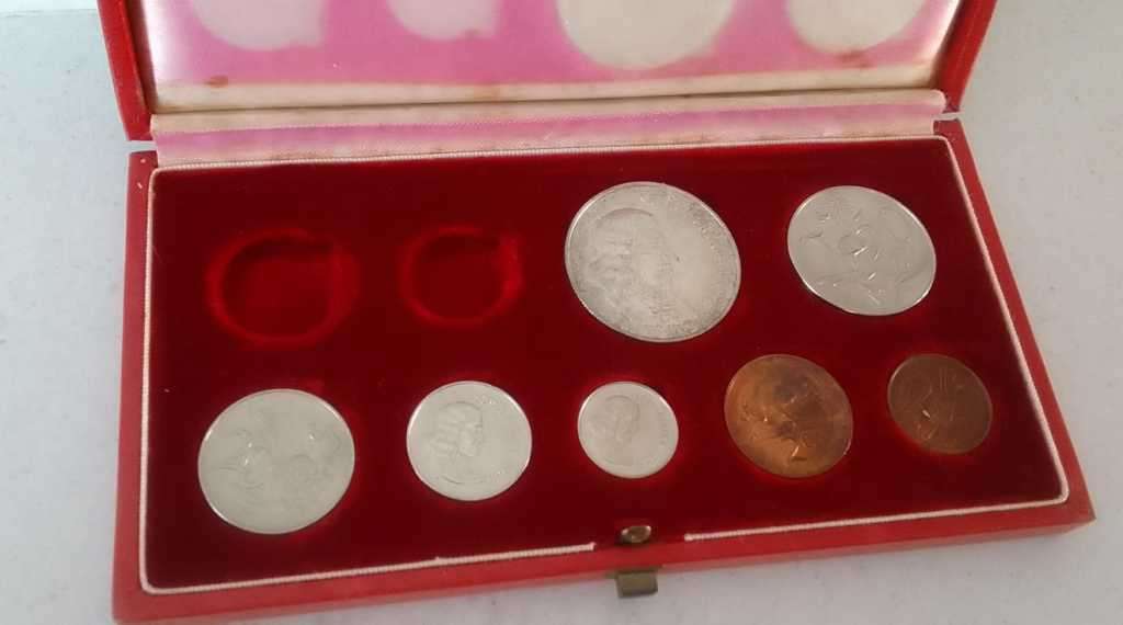 1966 RSA PROOF SET WITH SILVER R1 IN SA MINT BOX