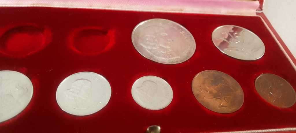 1966 RSA PROOF SET WITH SILVER R1 IN SA MINT BOX