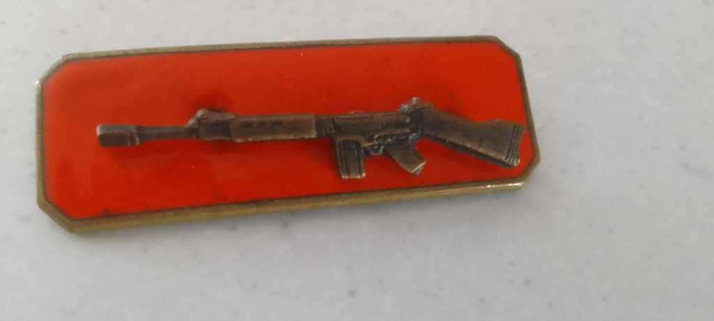 SADF MARKSMAN QUALIFICATION BAR 3rd class (bronze)