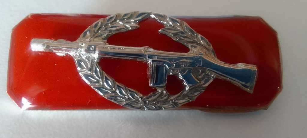 SADF/ SA ARMY SNIPER BAR - silver - 2 PIECES