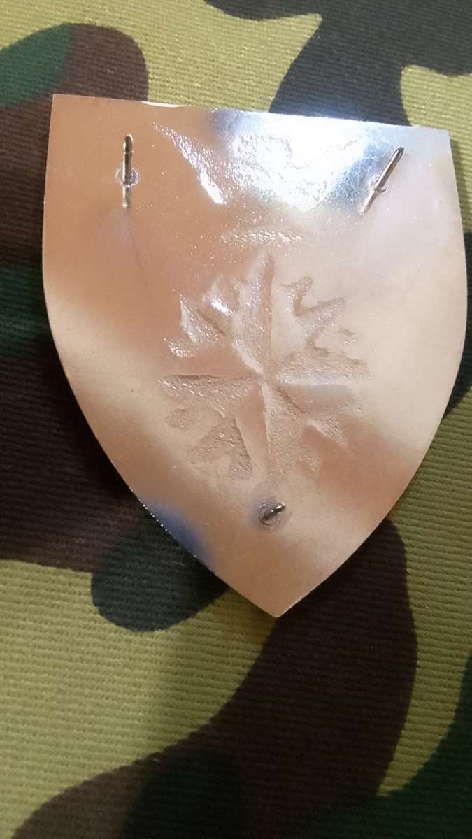 SADF/SA ARMY  5 RECCE SHOULDER FLASH - WITH PINS