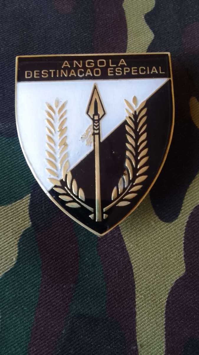 SADF/ ANGOLA :  EXECUTIVE OUTCOMES (2ND ISSUE) SHOULDER FLASH (SPECIAL DESTINATION) - WITH PINS