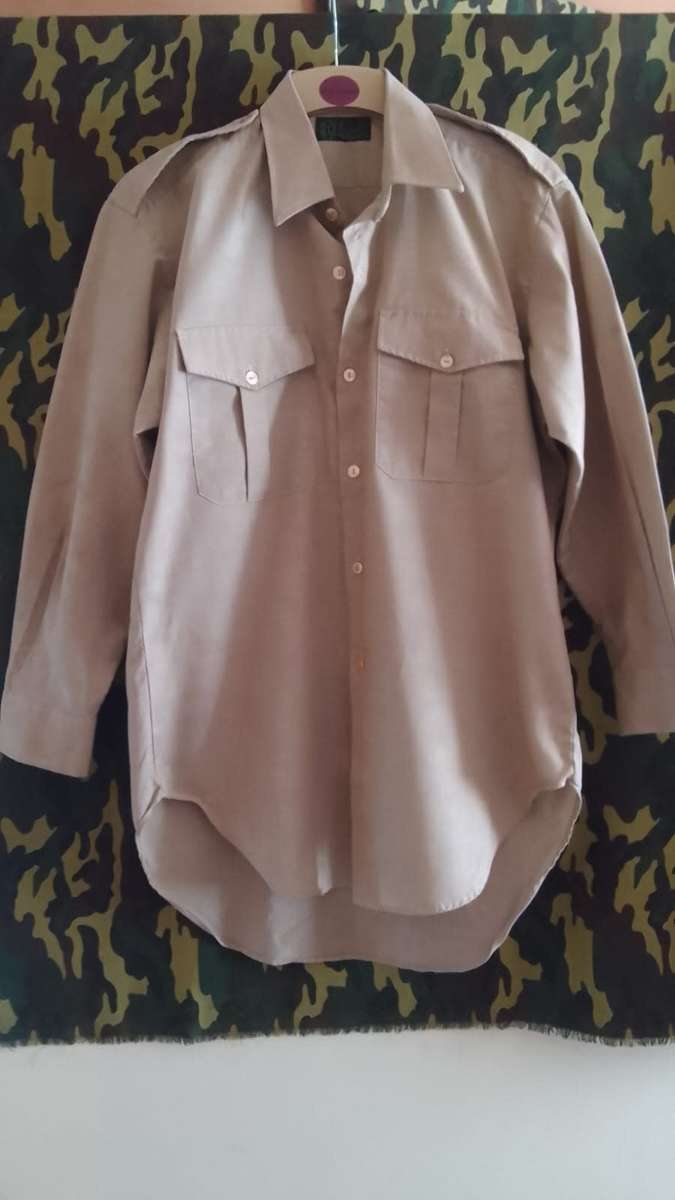 SADF/ SA ARMY STEP OUT SHIRT SET (1 X LONG SLEEVE & 1 X SHORT SLEEVE SHIRT)