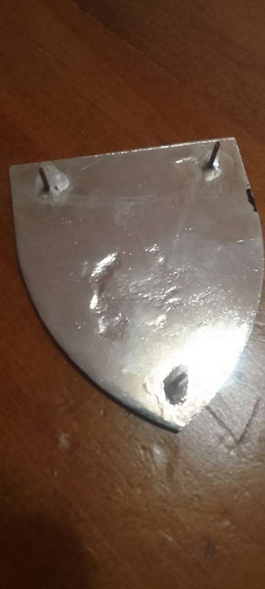 SADF / SA ARMY  2 RECCE COMMANDO SHOULDER FLASH - WITH PINS