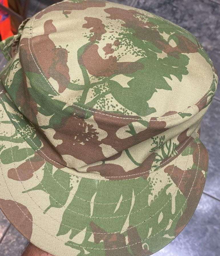 SADF - SAP KOEVOET HARD PEAK CAMO CAP - WITH FLAP