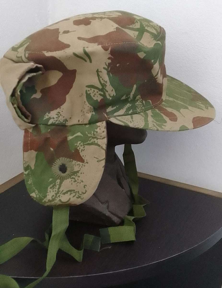 SADF - SAP KOEVOET HARD PEAK CAMO CAP - WITH FLAP