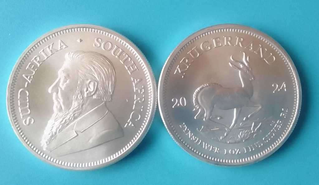 2024 Silver 1oz Krugerrand (BU) - Bid per coin