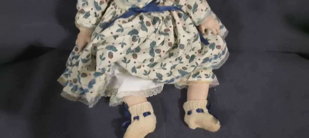 PORCELAIN DOLL - Very Unique little one - 40cm long