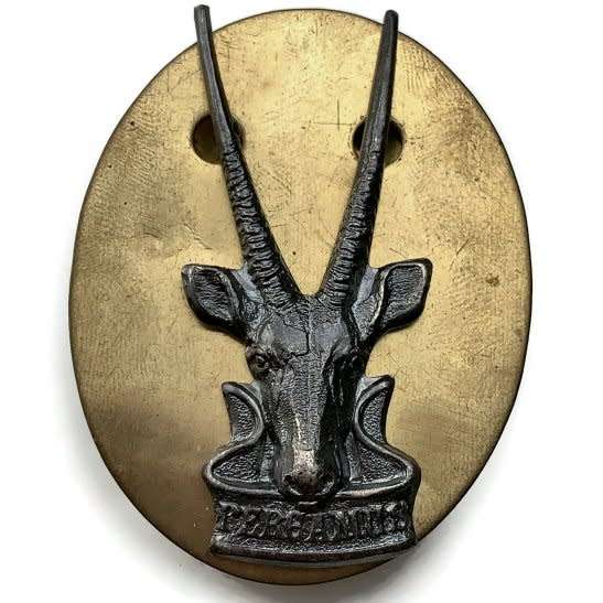 SADF - SWATF TERRITORIAL FORCE CAP BADGE - ALL PINS