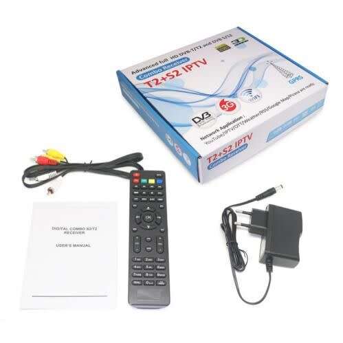 HD Combo receiver dvb-t2 & dvb-S2 C/ku band FTA(free to air)