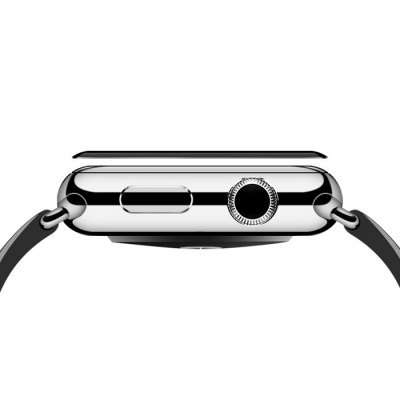 Apple Watch 38mm Full Coverage 3D Tempered Glass Protector