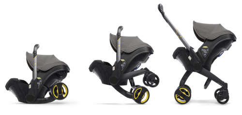 Moses Pod Doona style 3-in-1 Infant Car Seat Stroller - grey ( FREE SHIPPING)