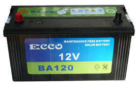 12v deep cycle solar battery 120 AH